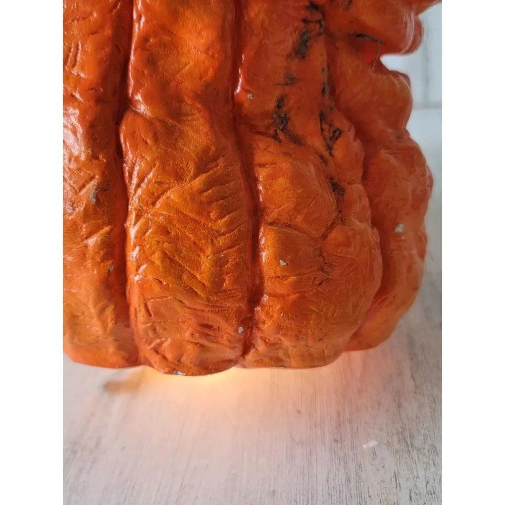 Accents unlimited unique old‎ pumpkin light up grandma Halloween vintage